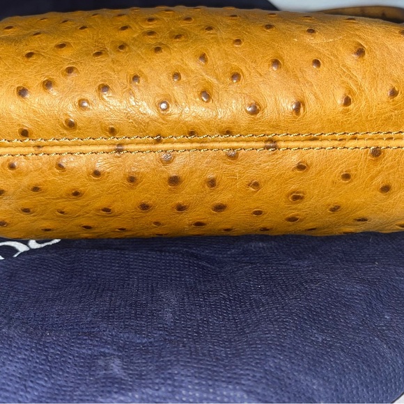 Dooney & Bourke Ostrich Leather Mini Bag - Picture 7 of 11